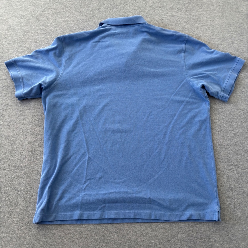 Vineyard Vine Mens XXL Classic Fit Short Sleeve Pique Polo Shirt Blue Whale Logo - Picture 6 of 8